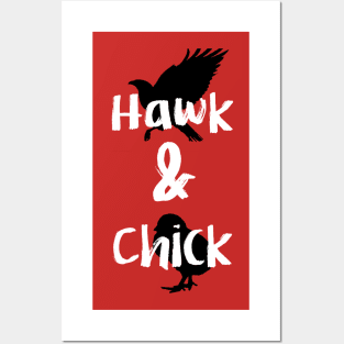 Hawk & Chick Posters and Art